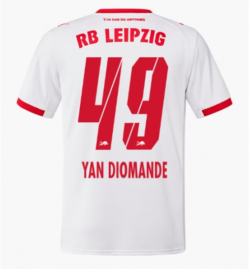 RB Leipzig Yan Diomande #49 Hjemmedrakt 2025-26 Kortermet RB Leipzig Yan Diomande #49 Hjemmedrakt 2025-26 Kortermet