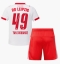RB Leipzig Yan Diomande #49 Hjemmedraktsett Barn 2025-26 Kortermet (+ Korte bukser)