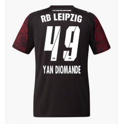RB Leipzig Yan Diomande #49 Tredjedrakt 2025-26 Kortermet