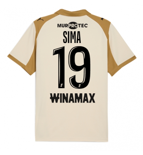 RC Lens Abdallah Sima #19 Tredjedrakt 2025-26 Kortermet RC Lens Abdallah Sima #19 Tredjedrakt 2025-26 Kortermet