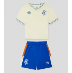 Rangers Bortedraktsett Barn 2026-27 Kortermet (+ Korte bukser)