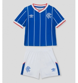 Rangers Hjemmedraktsett Barn 2026-27 Kortermet (+ Korte bukser)