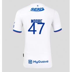 Rangers Mikey Moore #47 Bortedrakt 2025-26 Kortermet