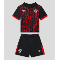 Rangers Tredjedraktsett Barn 2026-27 Kortermet (+ Korte bukser)