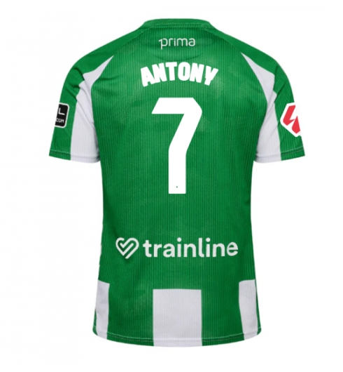 Real Betis Antony #7 Hjemmedrakt 2025-26 Kortermet Real Betis Antony #7 Hjemmedrakt 2025-26 Kortermet