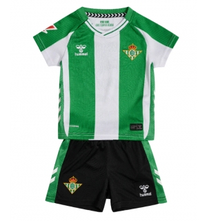 Real Betis Hjemmedraktsett Barn 2025-26 Kortermet (+ Korte bukser)