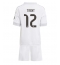 Real Madrid Alexander-Arnold #12 Hjemmedraktsett Barn 2025-26 Kortermet (+ Korte bukser)