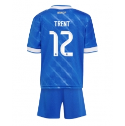 Real Madrid Alexander-Arnold #12 Tredjedraktsett Barn 2025-26 Kortermet (+ Korte bukser)