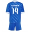 Real Madrid Aurelien Tchouameni #14 Tredjedraktsett Barn 2025-26 Kortermet (+ Korte bukser)