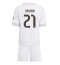 Real Madrid Brahim Diaz #21 Hjemmedraktsett Barn 2025-26 Kortermet (+ Korte bukser)
