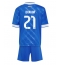 Real Madrid Brahim Diaz #21 Tredjedraktsett Barn 2025-26 Kortermet (+ Korte bukser)