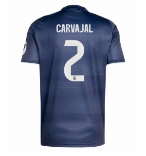 Real Madrid Daniel Carvajal #2 Bortedrakt 2025-26 Kortermet