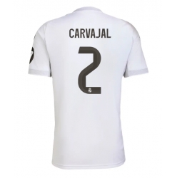 Real Madrid Daniel Carvajal #2 Hjemmedrakt 2025-26 Kortermet