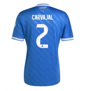 Real Madrid Daniel Carvajal #2 Tredjedrakt 2025-26 Kortermet