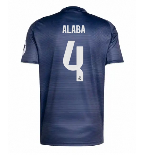 Real Madrid David Alaba #4 Bortedrakt 2025-26 Kortermet Real Madrid David Alaba #4 Bortedrakt 2025-26 Kortermet