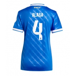 Real Madrid David Alaba #4 Tredjedrakt Dame 2025-26 Kortermet