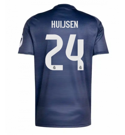 Real Madrid Dean Huijsen #24 Bortedrakt 2025-26 Kortermet Real Madrid Dean Huijsen #24 Bortedrakt 2025-26 Kortermet