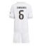 Real Madrid Eduardo Camavinga #6 Hjemmedraktsett Barn 2025-26 Kortermet (+ Korte bukser)