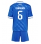 Real Madrid Eduardo Camavinga #6 Tredjedraktsett Barn 2025-26 Kortermet (+ Korte bukser)