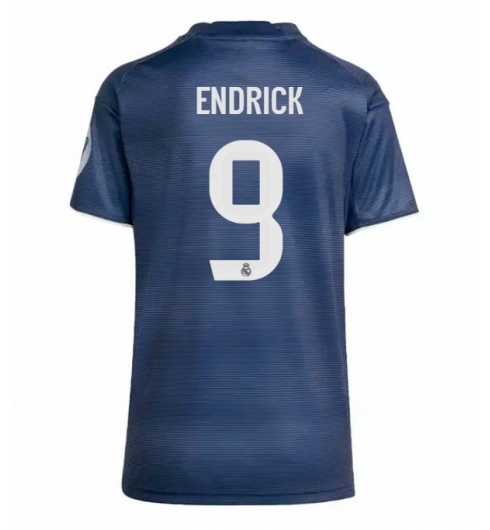 Real Madrid Endrick #9 Bortedrakt Dame 2025-26 Kortermet Real Madrid Endrick #9 Bortedrakt Dame 2025-26 Kortermet