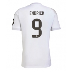 Real Madrid Endrick #9 Hjemmedrakt 2025-26 Kortermet