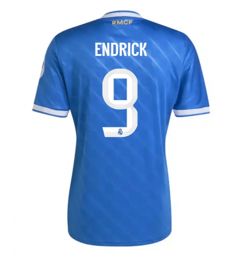 Real Madrid Endrick #9 Tredjedrakt 2025-26 Kortermet Real Madrid Endrick #9 Tredjedrakt 2025-26 Kortermet