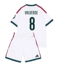 Real Madrid Federico Valverde #8 Hjemmedraktsett Barn 2026-27 Kortermet (+ Korte bukser)
