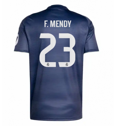 Real Madrid Ferland Mendy #23 Bortedrakt 2025-26 Kortermet Real Madrid Ferland Mendy #23 Bortedrakt 2025-26 Kortermet