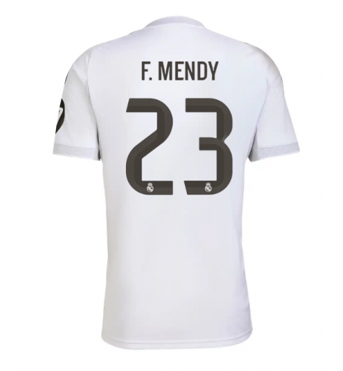 Real Madrid Ferland Mendy #23 Hjemmedrakt 2025-26 Kortermet Real Madrid Ferland Mendy #23 Hjemmedrakt 2025-26 Kortermet