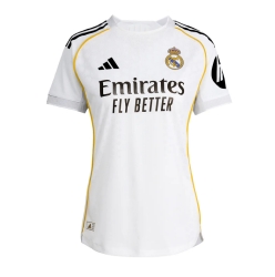 Real Madrid Hjemmedrakt Dame 2025-26 Kortermet