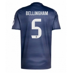 Real Madrid Jude Bellingham #5 Bortedrakt 2025-26 Kortermet