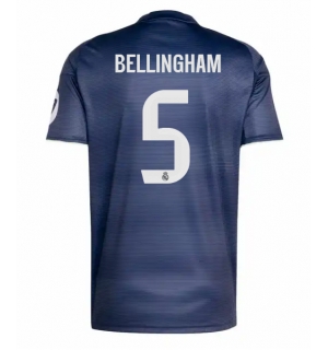 Real Madrid Jude Bellingham #5 Bortedrakt 2025-26 Kortermet