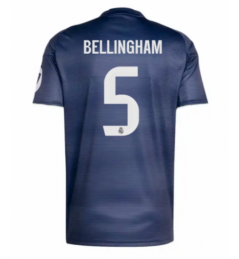 Real Madrid Jude Bellingham #5 Bortedrakt 2025-26 Kortermet Real Madrid Jude Bellingham #5 Bortedrakt 2025-26 Kortermet