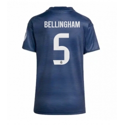 Real Madrid Jude Bellingham #5 Bortedrakt Dame 2025-26 Kortermet