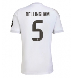 Real Madrid Jude Bellingham #5 Hjemmedrakt 2025-26 Kortermet