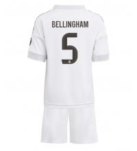 Real Madrid Jude Bellingham #5 Hjemmedraktsett Barn 2025-26 Kortermet (+ Korte bukser)