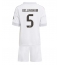 Real Madrid Jude Bellingham #5 Hjemmedraktsett Barn 2025-26 Kortermet (+ Korte bukser)