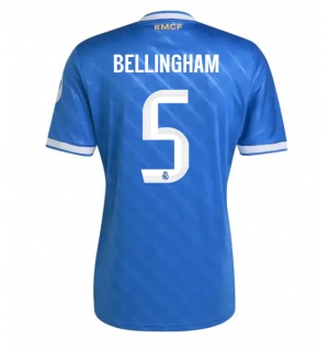 Real Madrid Jude Bellingham #5 Tredjedrakt 2025-26 Kortermet