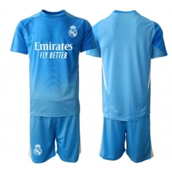 Real Madrid Keeper Hjemmedraktsett Barn 2025-26 Kortermet (+ Korte bukser)