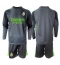 Real Madrid Keeper Tredjedraktsett Barn 2025-26 Langermet (+ Korte bukser)