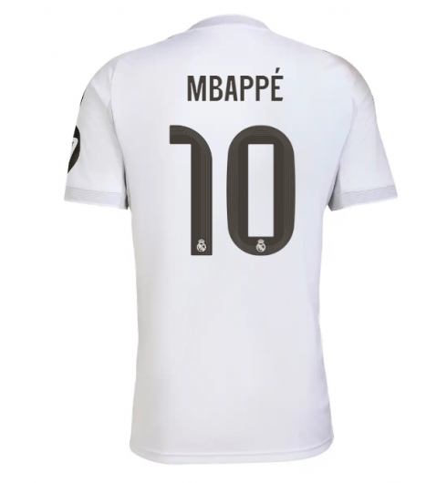 Real Madrid Kylian Mbappe #10 Hjemmedrakt 2025-26 Kortermet Real Madrid Kylian Mbappe #10 Hjemmedrakt 2025-26 Kortermet