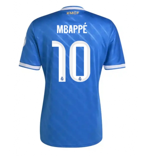 Real Madrid Kylian Mbappe #10 Tredjedrakt 2025-26 Kortermet Real Madrid Kylian Mbappe #10 Tredjedrakt 2025-26 Kortermet
