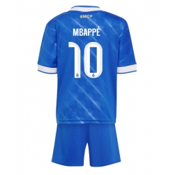 Real Madrid Kylian Mbappe #10 Tredjedraktsett Barn 2025-26 Kortermet (+ Korte bukser)