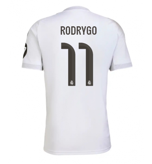 Real Madrid Rodrygo Goes #11 Hjemmedrakt 2025-26 Kortermet Real Madrid Rodrygo Goes #11 Hjemmedrakt 2025-26 Kortermet