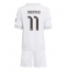 Real Madrid Rodrygo Goes #11 Hjemmedraktsett Barn 2025-26 Kortermet (+ Korte bukser)