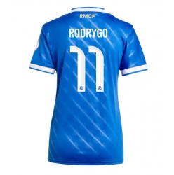 Real Madrid Rodrygo Goes #11 Tredjedrakt Dame 2025-26 Kortermet