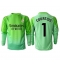 Real Madrid Thibaut Courtois #1 Keeper Bortedrakt 2025-26 Langermet