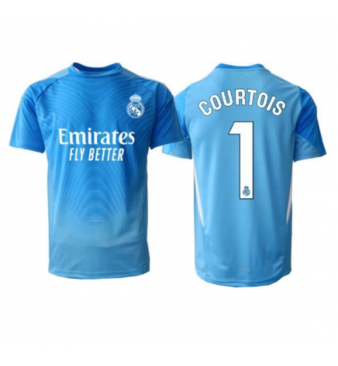 Real Madrid Thibaut Courtois #1 Keeper Hjemmedrakt 2025-26 Kortermet Real Madrid Thibaut Courtois #1 Keeper Hjemmedrakt 2025-26 Kortermet