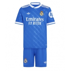 Real Madrid Tredjedraktsett Barn 2025-26 Kortermet (+ Korte bukser)