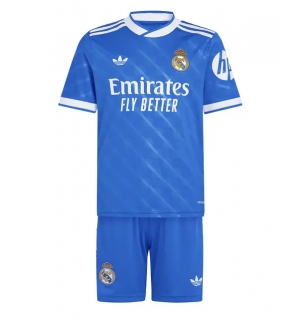 Real Madrid Tredjedraktsett Barn 2025-26 Kortermet (+ Korte bukser)